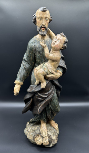 Statua san giuseppe con - statua,