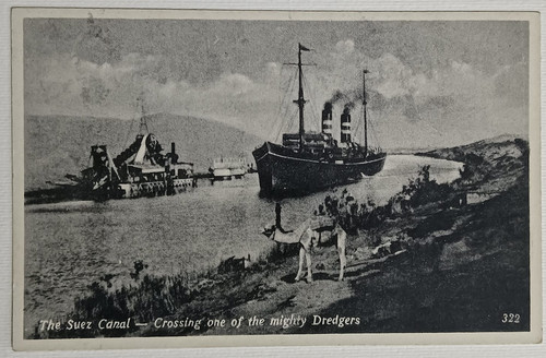 Cartolina postale canale - canale, di
