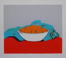 CESETTI GIUSEPPE GRANDE MAESTRO MAREMMANO DELLA TUSCIA SERIGRAFIA FIRMATA.