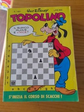 Topolino numero 1461 con catalogo giocattoli Mattel...Mondadori 1983...buono