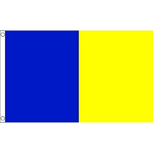 Bandiera blu giallo - e,