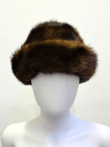 Vintage mink fur hat - fur,
