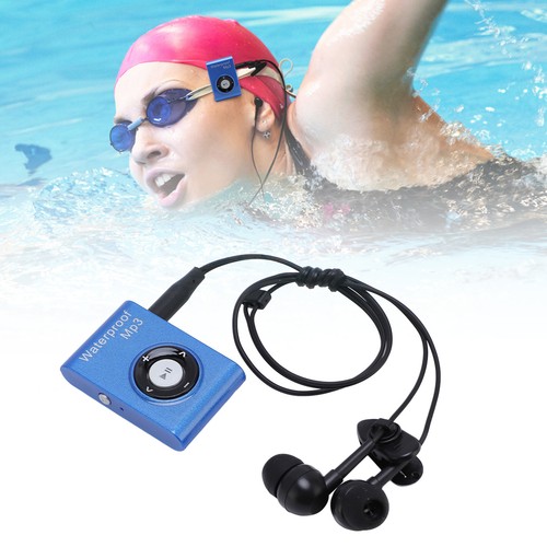 Lettore mp3 nuoto blu 8gb - mp3,