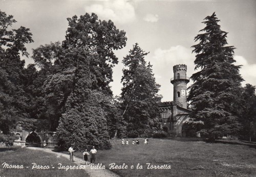 Cartolina monza parco - *68,