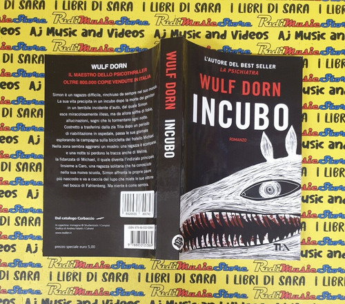 Book libro incubo romanzo wolf - book,