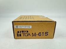TOA M-61S Microphone Preamp