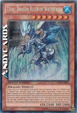 TIDAL, DRAGON RULER OF WATERFALLS Drago Sovrano Delle Cascate Segreta CT10 EN001