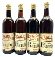 Vintage vino rosso barolo 1962 - vintage,