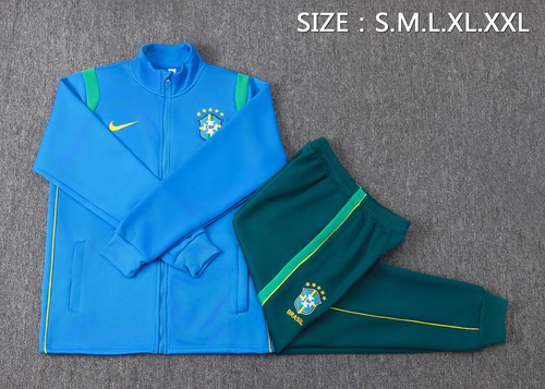 Tuta brasil nike blu - brasil,