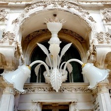 Lampadario di Murano a 3 Luci