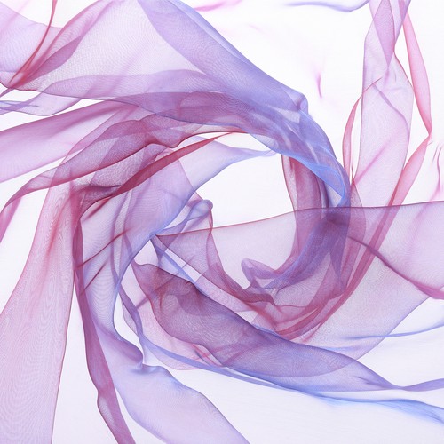 Tessuto organza trasparente
