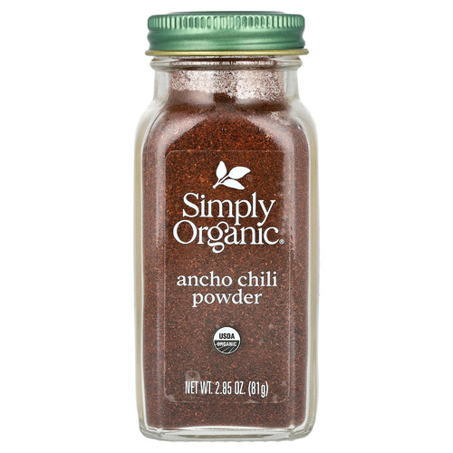 Simply organic ancho - organic,