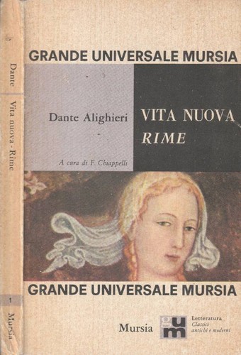 Vita nuova rime dante - vita, rime.