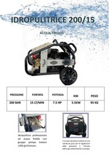 idropulitrice professionale