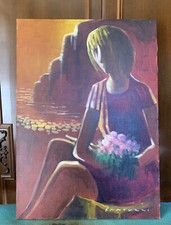 ELIANO FANTUZZI TELA AD OLIO 50x70 con cornice