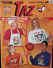 Taz Looney Tunes Sampler Fun Cross Stitch Patterns By Leisure Arts