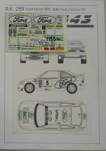 Ford escort wrc rally - wrc,
