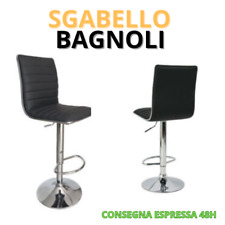 SGABELLO BAGNOLI NERO IN