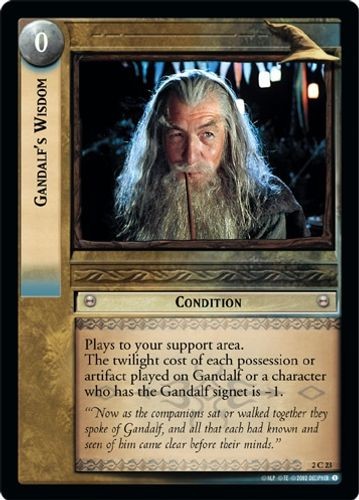 Gandalf wisdom foil - wisdom,