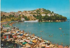 Cartolina di  Agropoli  (SA) , Costa del Cilento, Lido Azzurro, viaggiata