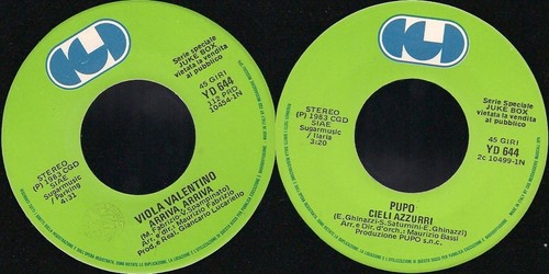 Disco giri pupo viola - ,
