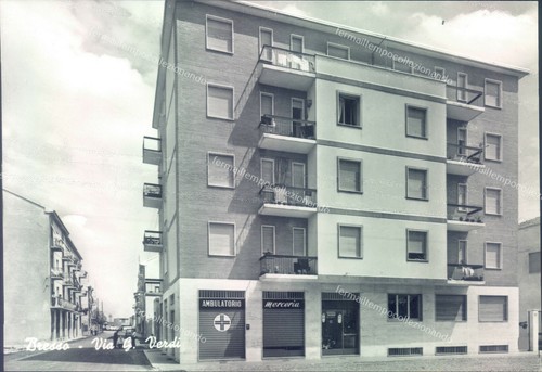 N28 cartolina bresso via - n28,