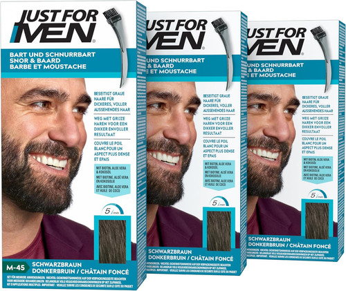 Baffi barba tintura - tintura, marrone
