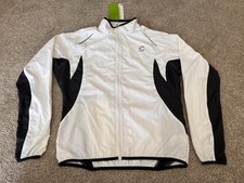 Cannondale Pack Me Giacca Donna Grande Bianca Nera Running Full Zip Nuova*