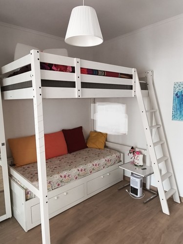 Letto soppalco ikea storå - letto,