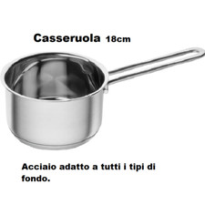 CASSERUOLA IN ACCIAIO INOX