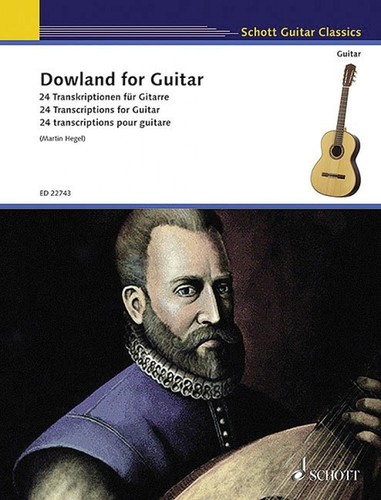 Dowland per chitarra - chitarra, partiture