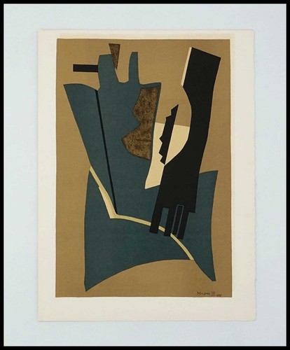 Alberto magnelli lithographie - magnelli,