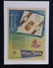 WILER VETTA RITAGLIO GIORNALE PUBBLICITA' CLIPPING ADVERTING EPOCA - 1957