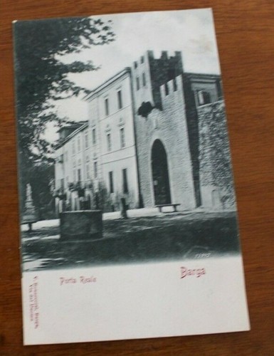 1686 cartolina barga porta - 1686,
