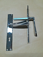 Coppia Maniglie x porte bocchetta patent ziral farfalla quadro 8 x 70 placca 210