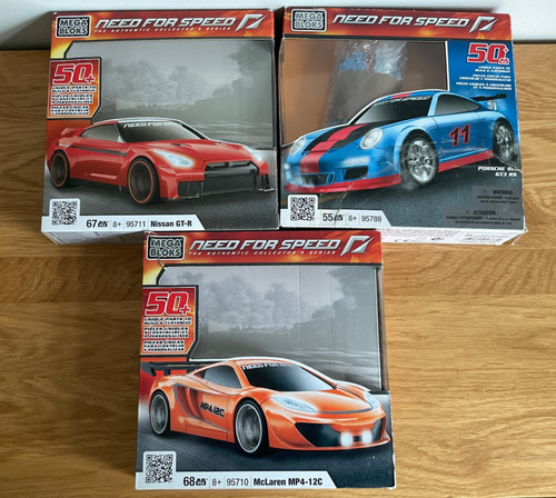 Pacchetto auto mega bloks need - auto,