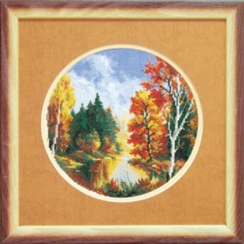 Punto croce autunno - croce, "autunno".
