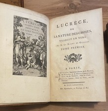 LUCRÈCE, De  la Nature des