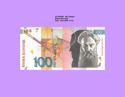 Slovenia 100 - slovenia, tolarjev