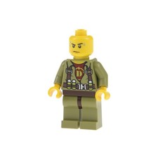 1x Lego minifigure Dino eroe