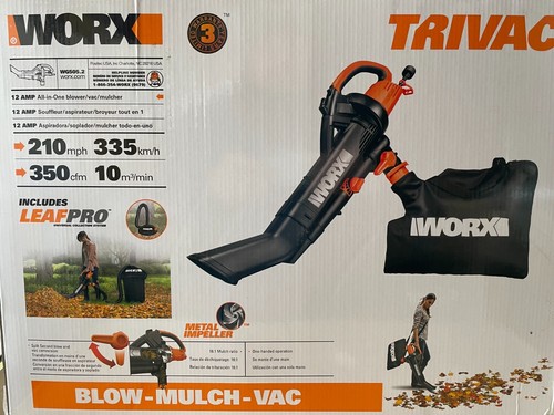 Worx trivac wg505 - worx, con