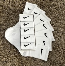 PIU' ECONOMICO!!!! CONFEZIONE DA 5 PAIA CALZE NIKE - LUNGHEZZA GIROCOLLO LEGGERE AMMORTIZZATE SPORTIVE