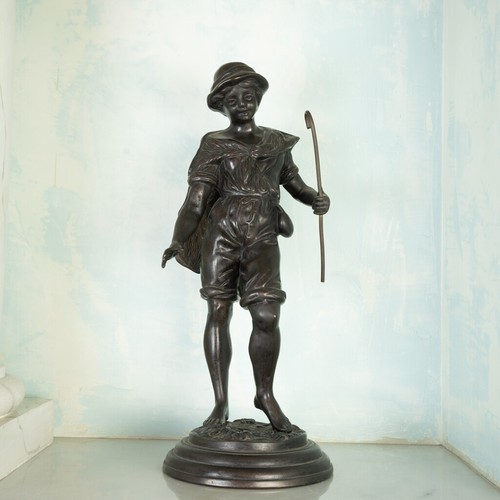 Statua bronzo pescatore - statua,