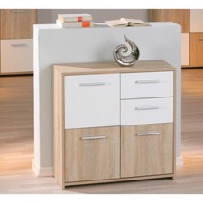 Mobile Bianco Rovere 3 Ante 2