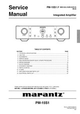 Marantz PM-15S1 Amplificatore