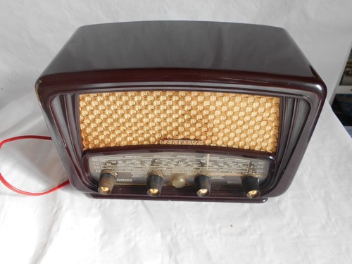 Vintage valve radio radialva - radio,