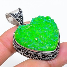 Ciondolo pietra preziosa druzy