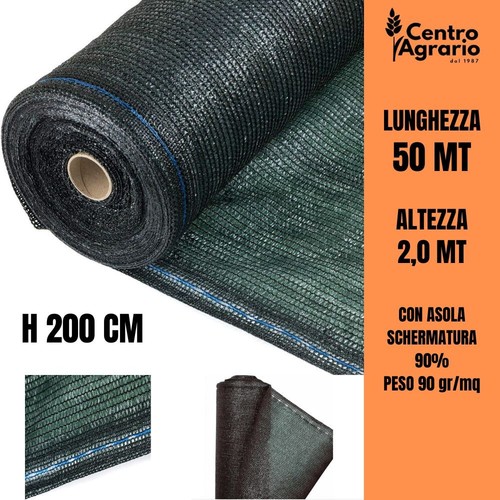 Rete ombreggiante telo verde