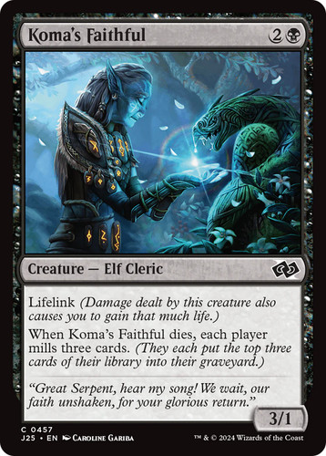 Mtg koma faithful - koma's,