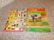 ALBUM CALCIATORI PANINI 1968-69 Q.COMPLETO(-35 SCUDETTI) MB/OTTIMO + CEDOLA